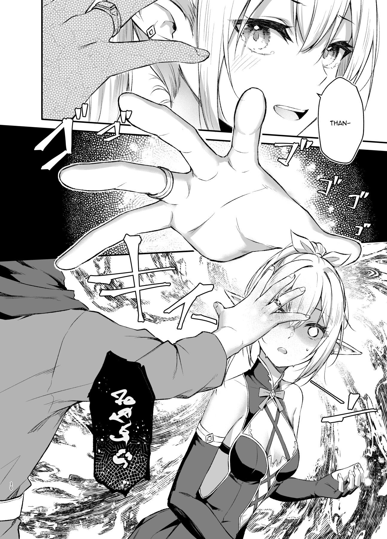 Hentai Manga Comic-Story About Using a Hypnosis Ring on An Elf-Read-10